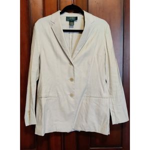 Ralph Lauren linen blazer